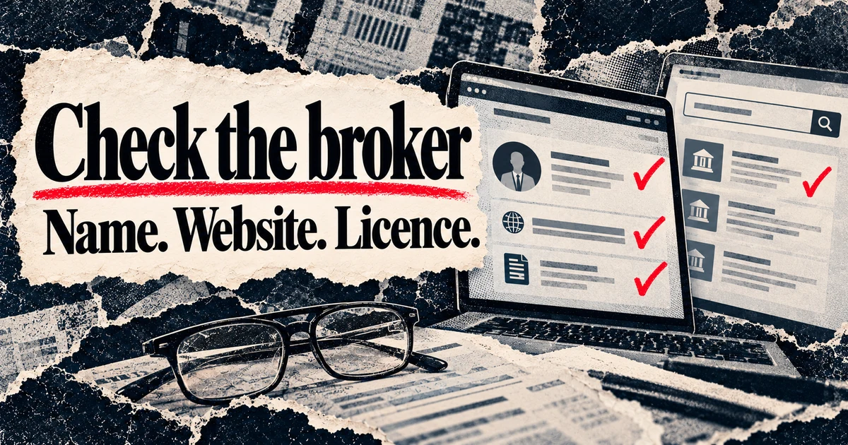 How to check if a broker is really licensed