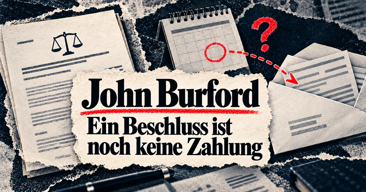 John Burford: Gericht ordnet Zahlung für Betrugsopfer an