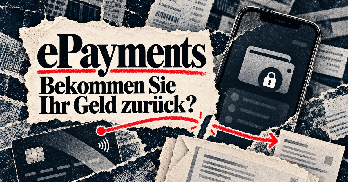 ePayments-Insolvenz: Bekommen Sie Ihr Geld zurück?