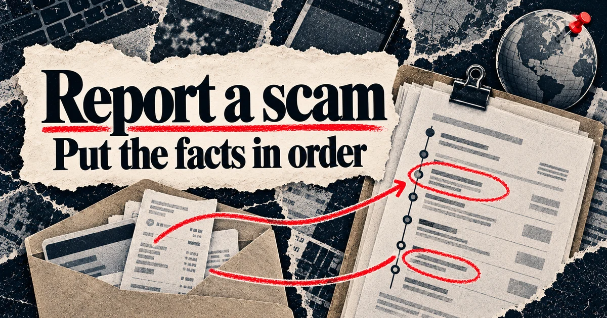 How to report a scam: where to actually file it