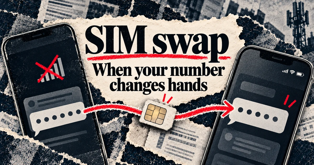 What is SIM swap fraud? Signs and first steps