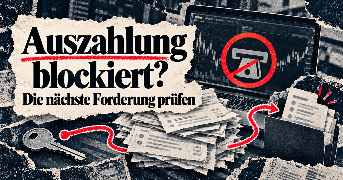 Broker zahlt nicht aus: Was können Sie tun?