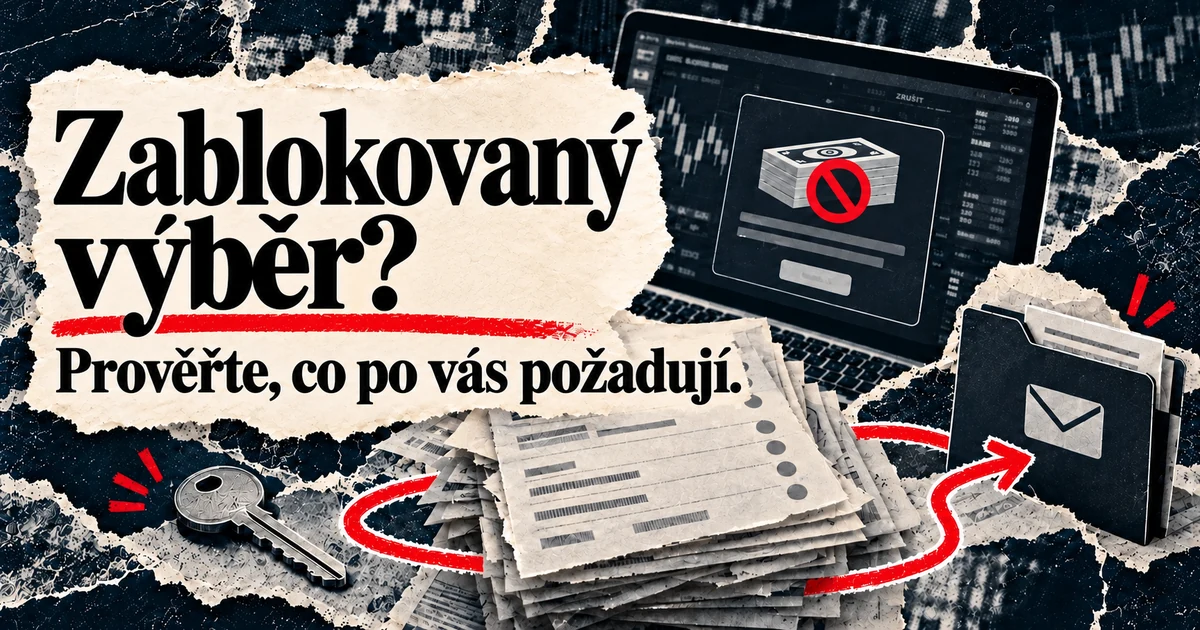 Broker nevyplácí peníze: postup, reklamace a další kroky