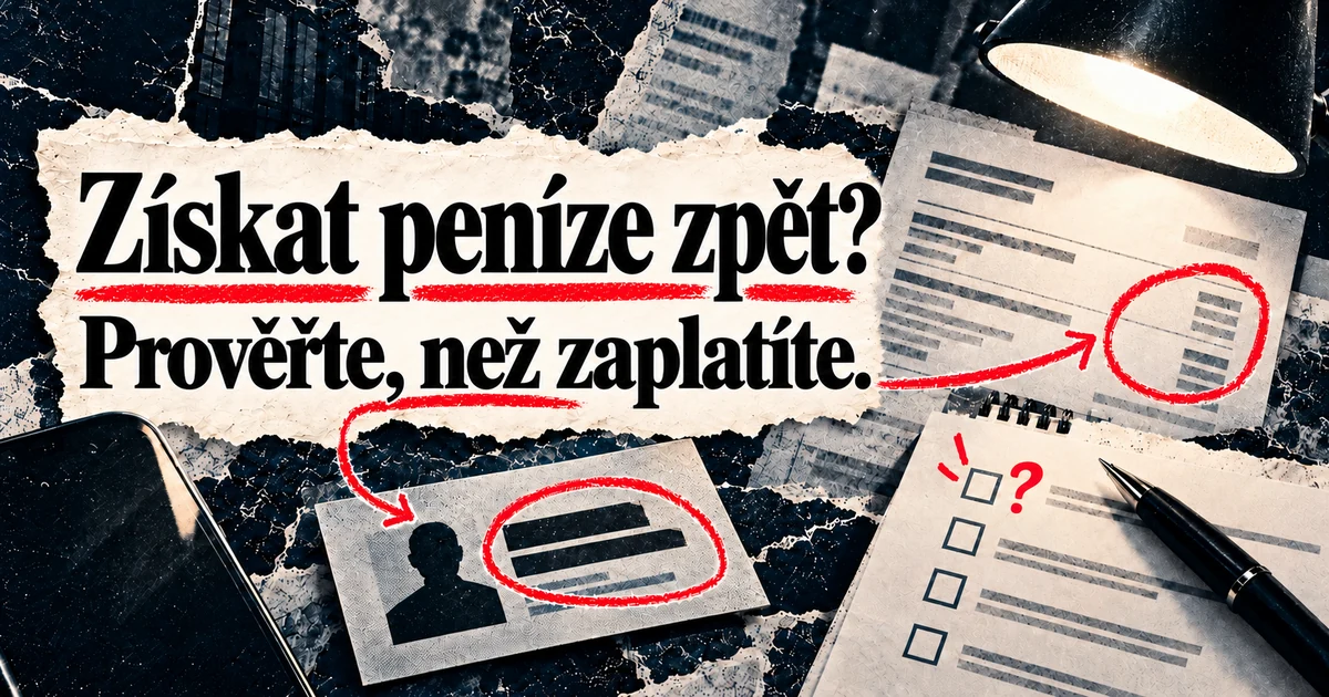 Vrácení peněz po podvodu: jak prověřit nabízenou pomoc