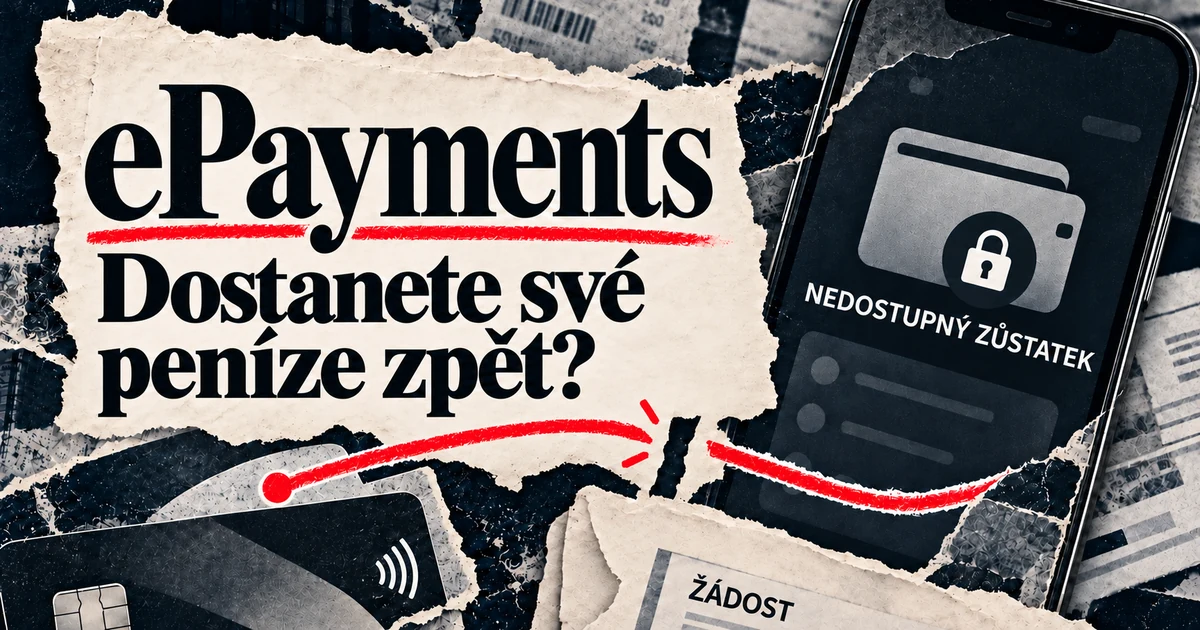 ePayments: vrácení peněz, nucená správa a přihlášení nároků