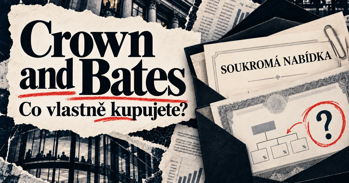 Crown and Bates: varování před podvodem s akciemi