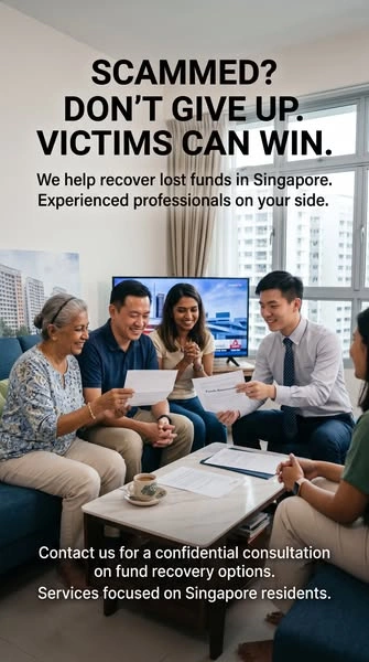 Ret Corp recovery advert: what does no upfront fee mean?