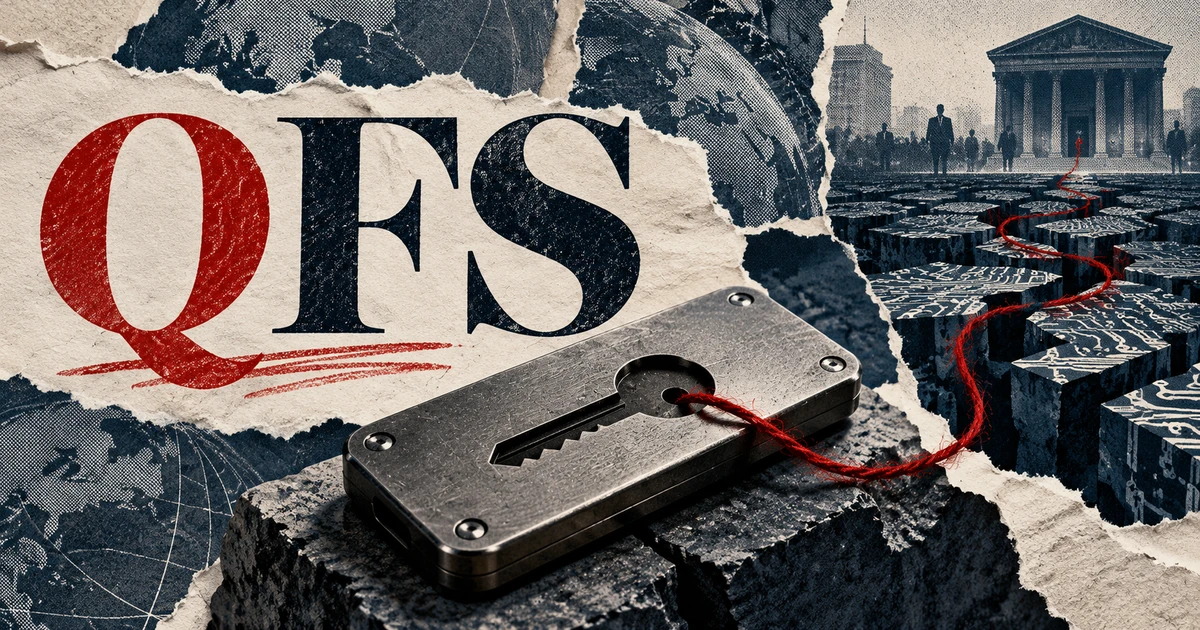 QFS account: the Quantum Financial System scam warning