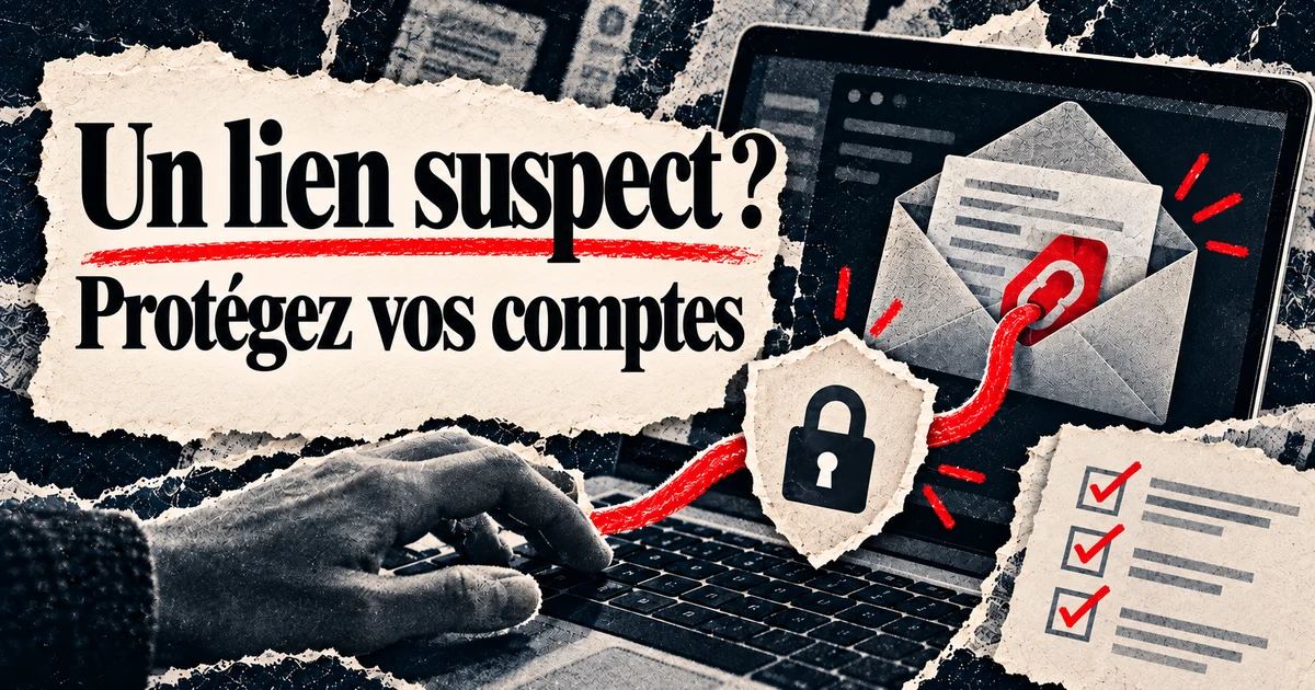Vous avez cliqué sur un lien suspect : que faire ?