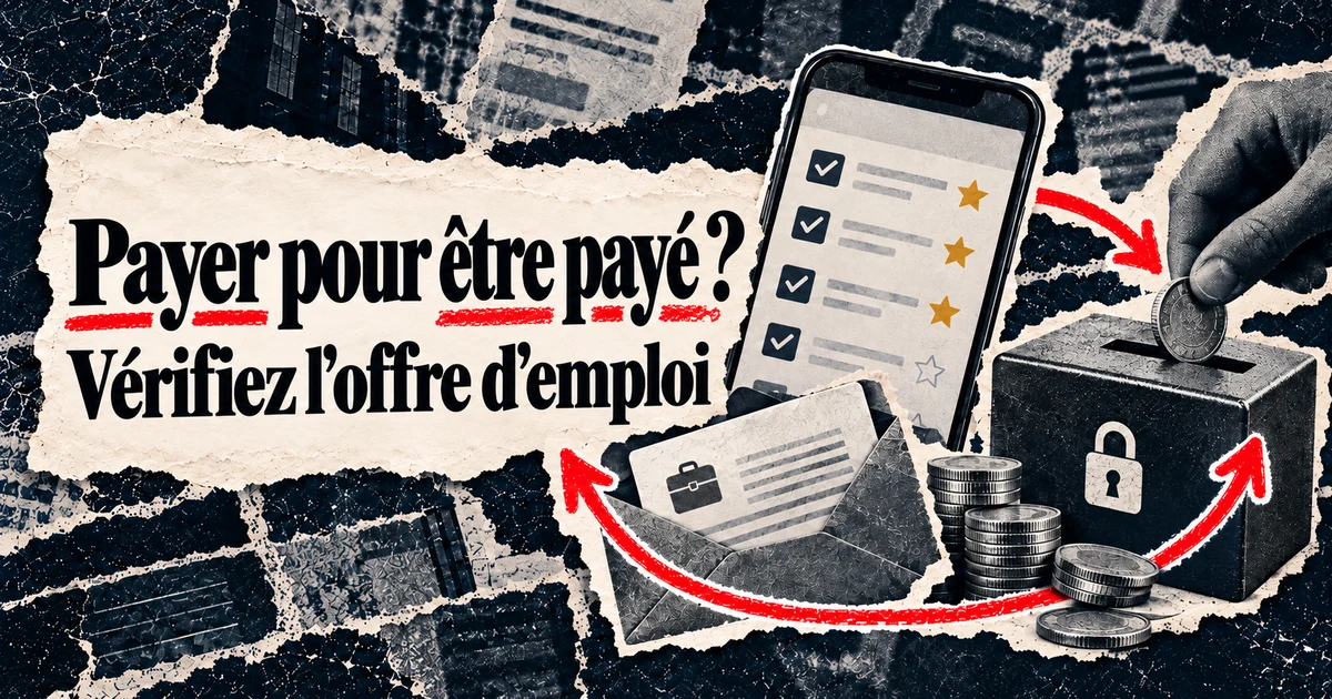 Faux emplois sur WhatsApp et Telegram : les vérifications utiles