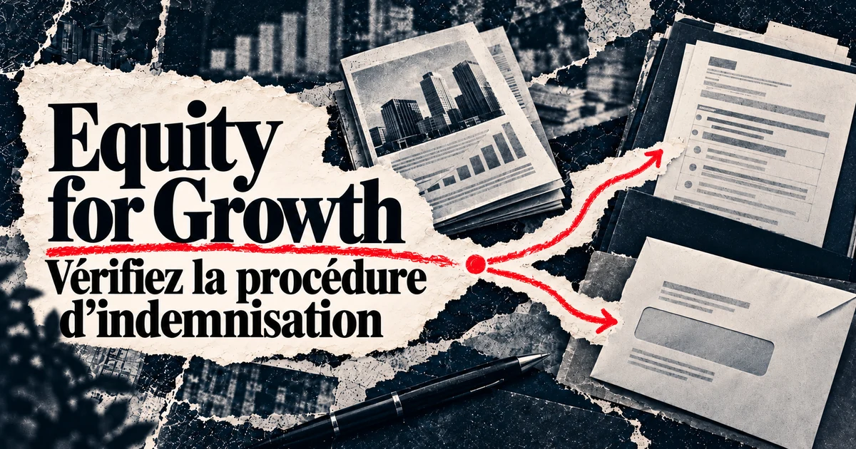 Equity for Growth : blâme de la FCA et demandes au FSCS