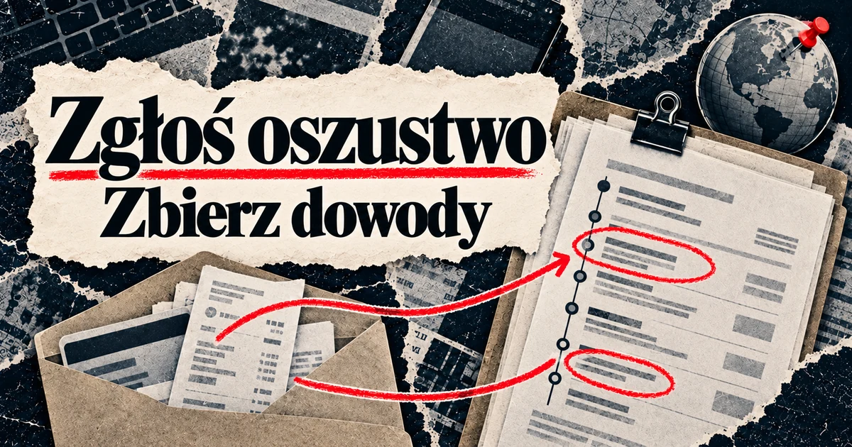 Jak zgłosić oszustwo: kroki, dokumenty i oficjalne kontakty