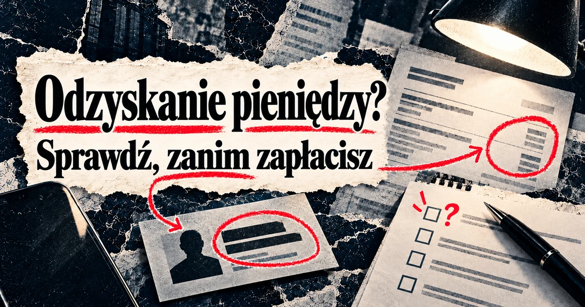 Odzyskanie pieniędzy: jak sprawdzić firmę przed zapłatą