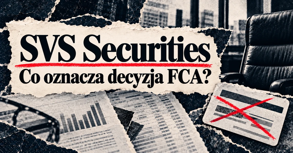 SVS Securities: FCA ukarała byłego dyrektora