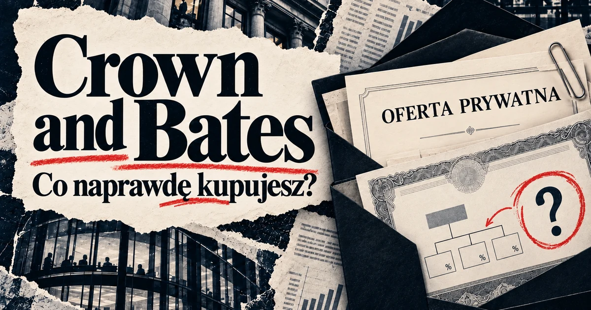 Crown and Bates: ostrzeżenie dotyczące oferty akcji przed debiutem