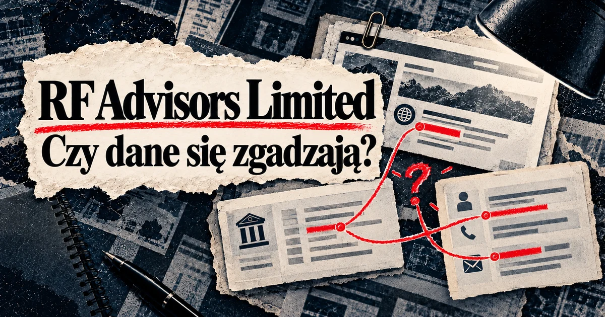 RF Advisors Limited: ostrzeżenie FMA i deklarowane zezwolenie
