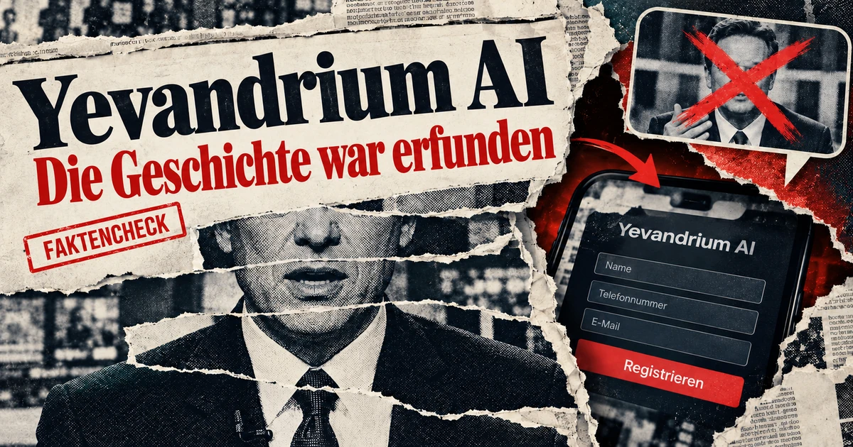 Yevandrium AI: Was hinter der Anlagewerbung steckt
