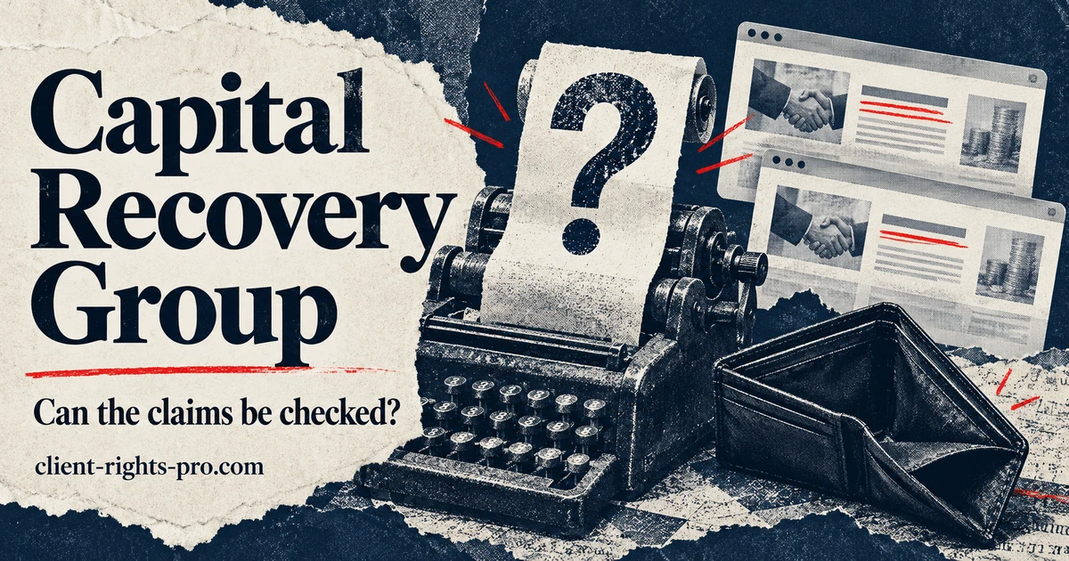 Capital Recovery Group: client-rights-pro.com review