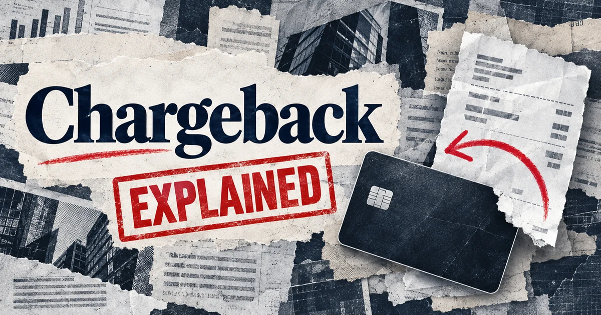 Editorial illustration: Chargeback after a scam: how to ask your bank for help