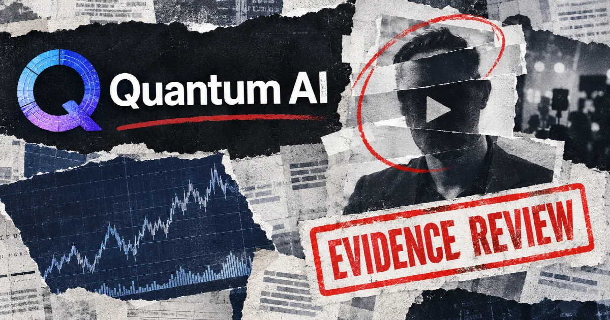 Editorial illustration: Quantum AI